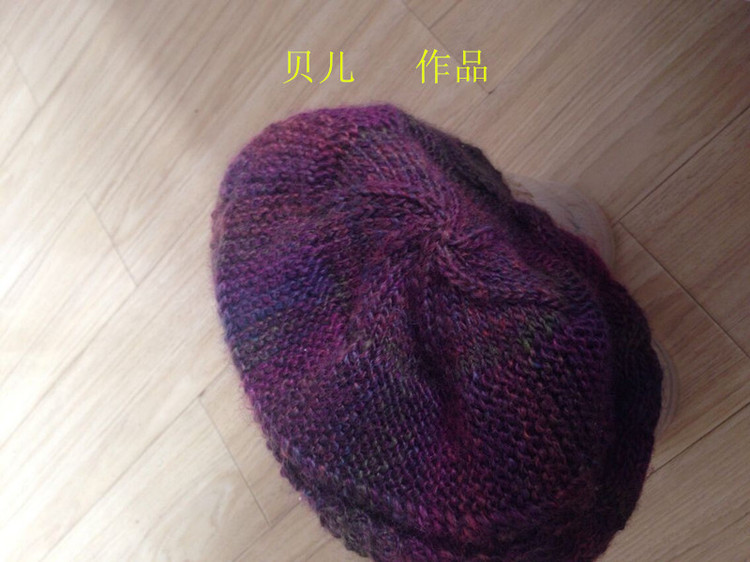 潤(rùn)色之美女士漂亮帽子（全程視頻） - 明月的棒針?biāo)囆g(shù) - 明月的棒針?biāo)囆g(shù)