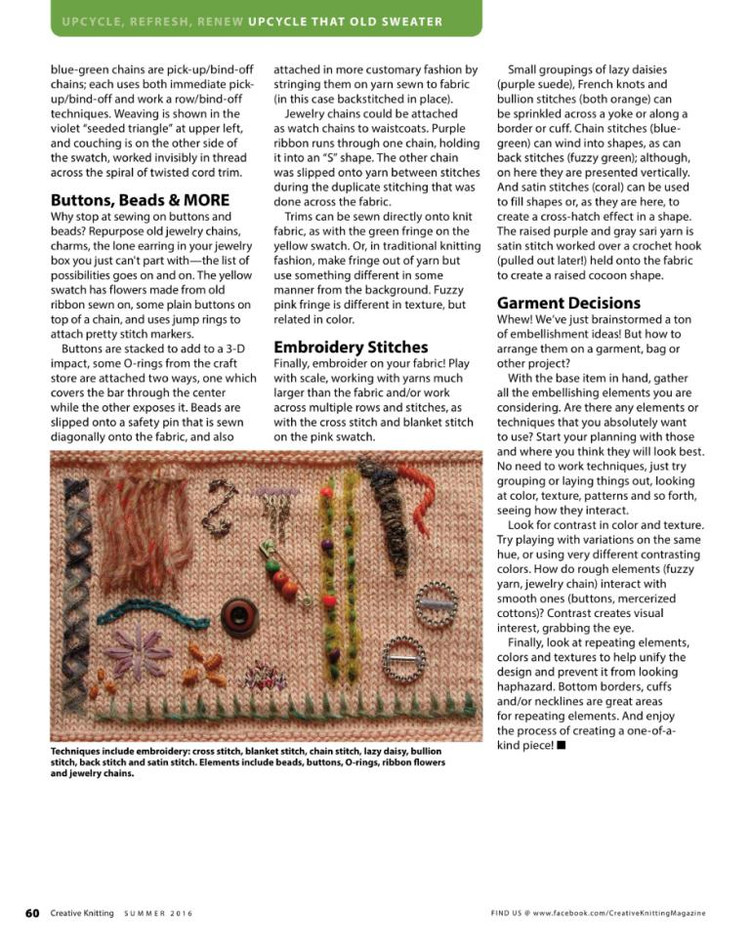 Creative Knitting №2 2016 - 輕描淡寫 - 輕描淡寫