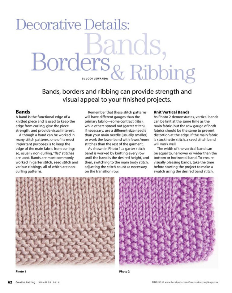 Creative Knitting №2 2016 - 輕描淡寫 - 輕描淡寫