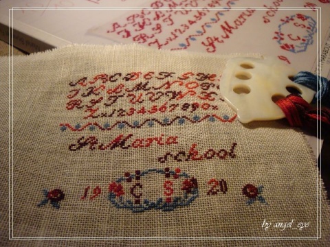 Sofie 1920 Sampler - angel_eye - 暮雪晴朝 Sofie 1920 Sampler - angel_eye - 暮雪晴朝