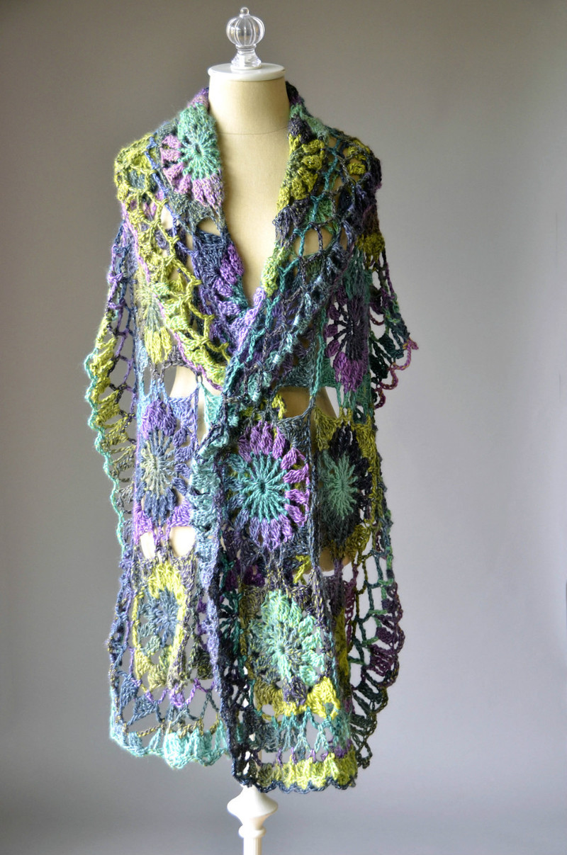 Guadalupe Stole by Amy Gunderson - Daliute -