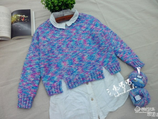 妍色--原創(chuàng)設(shè)計(jì)高腰春款女裝 - 靜夜思?jí)?- 以編為趣