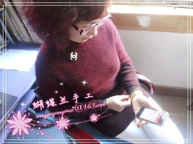 翡紅~~~~~（四段織法） - 蝴蝶蘭 - 沉醉的蝴蝶蘭