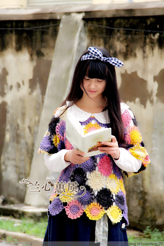 菊花香~~七彩云拼花衫（蘭心蕙質(zhì)2014） - 蘭心蕙質(zhì) - 蘭心蕙質(zhì)藍云海