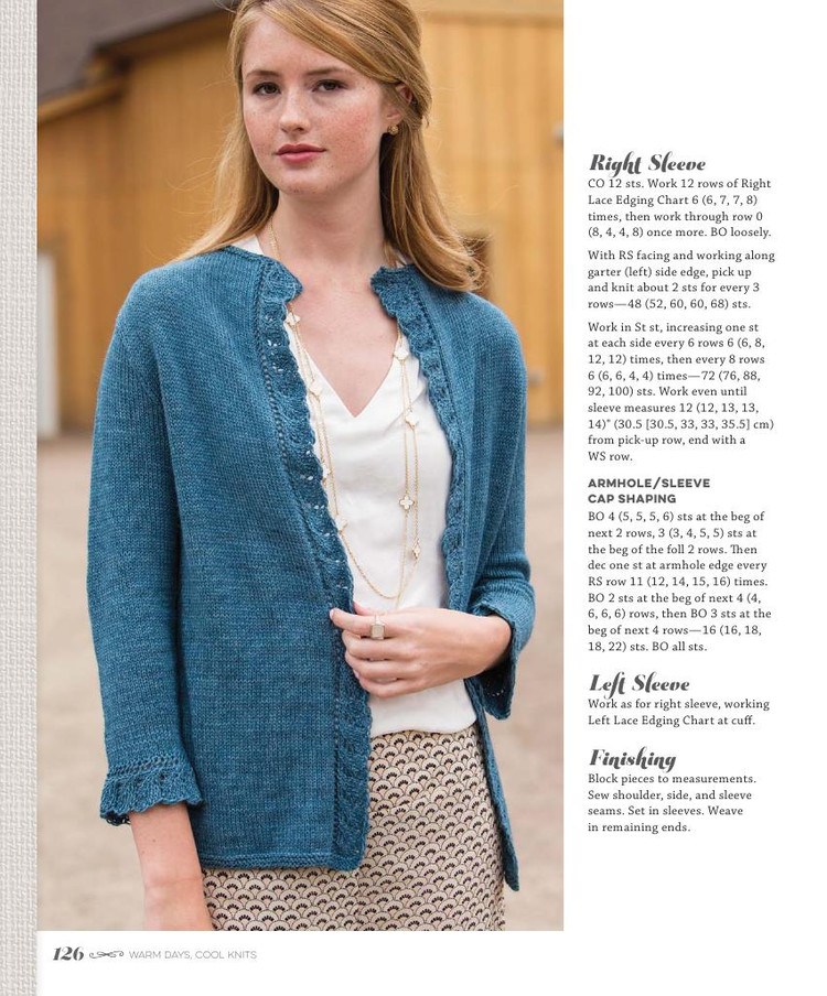 Warm Days, Cool Knits Lighter Designs for Every Season - 輕描淡寫 - 輕描淡寫