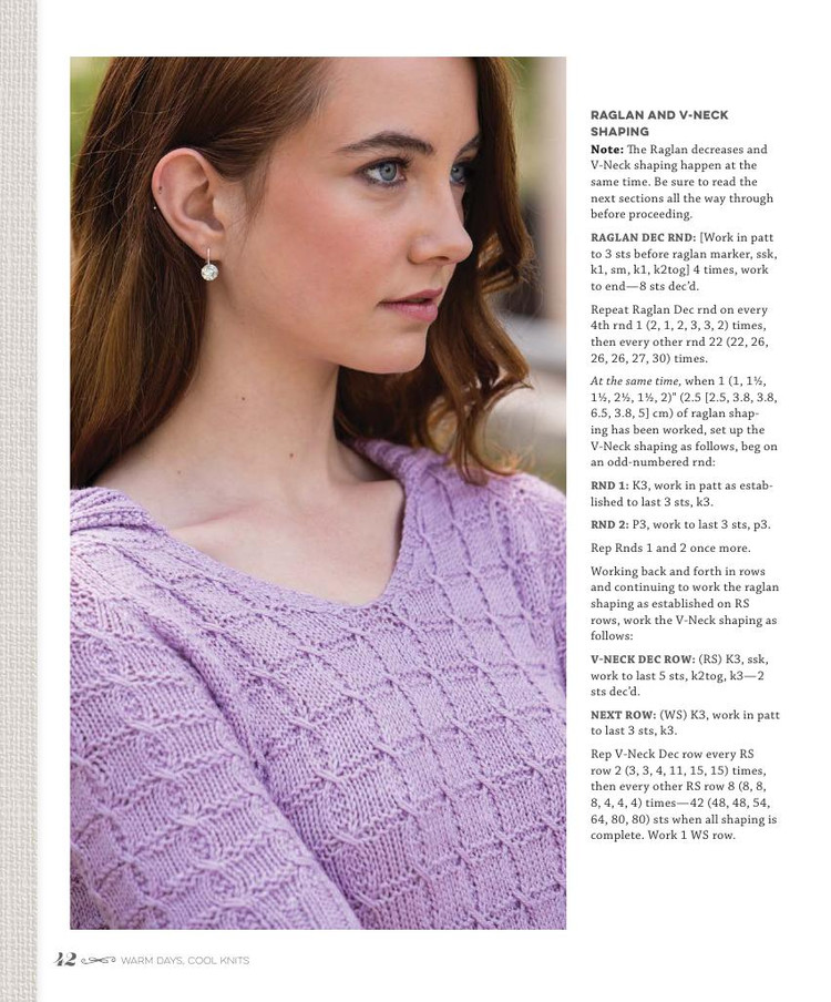 Warm Days, Cool Knits Lighter Designs for Every Season - 輕描淡寫 - 輕描淡寫
