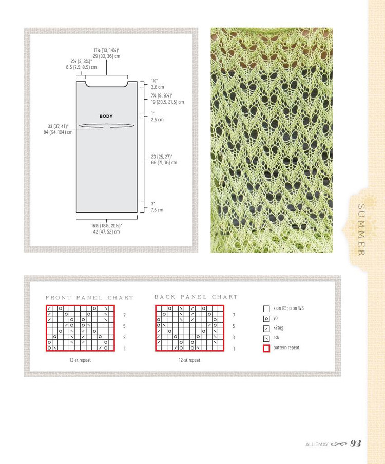 Warm Days, Cool Knits Lighter Designs for Every Season - 輕描淡寫 - 輕描淡寫