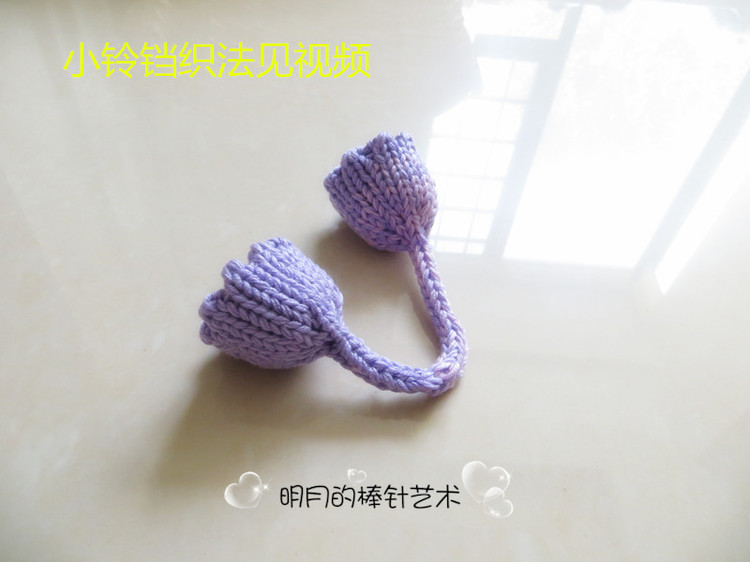 紫色萌兔兔長袖（零基礎(chǔ)視頻） - 明月的棒針藝術(shù) - 明月的棒針藝術(shù)