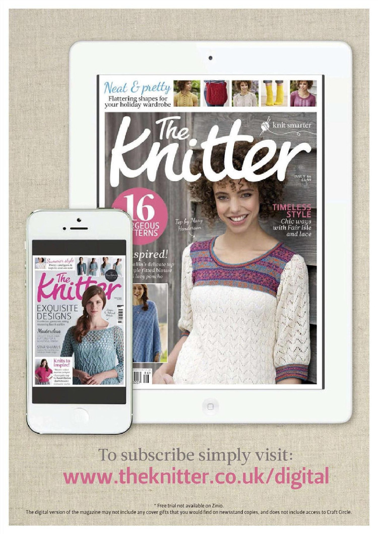 The Knitter  Issue 86 2015 - 輕描淡寫(xiě) - 輕描淡寫(xiě)
