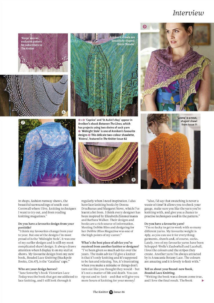 The Knitter  Issue 86 2015 - 輕描淡寫(xiě) - 輕描淡寫(xiě)