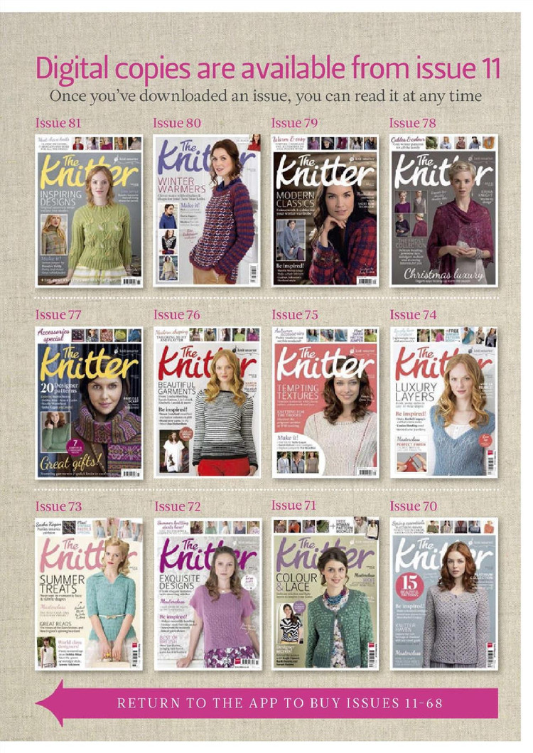 The Knitter  Issue 86 2015 - 輕描淡寫(xiě) - 輕描淡寫(xiě)