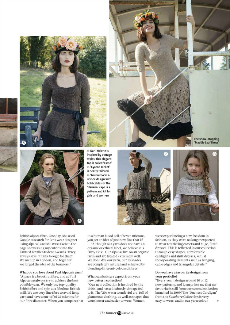 The Knitter Issue 90 2015 - 輕描淡寫 - 輕描淡寫