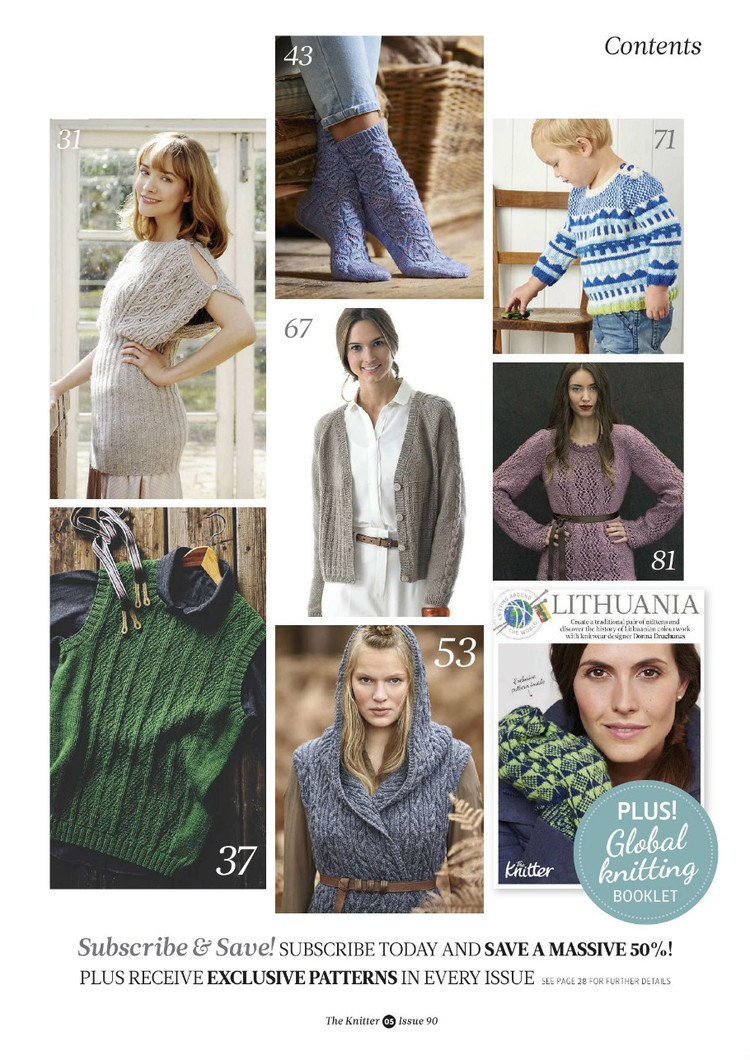 The Knitter Issue 90 2015 - 輕描淡寫 - 輕描淡寫