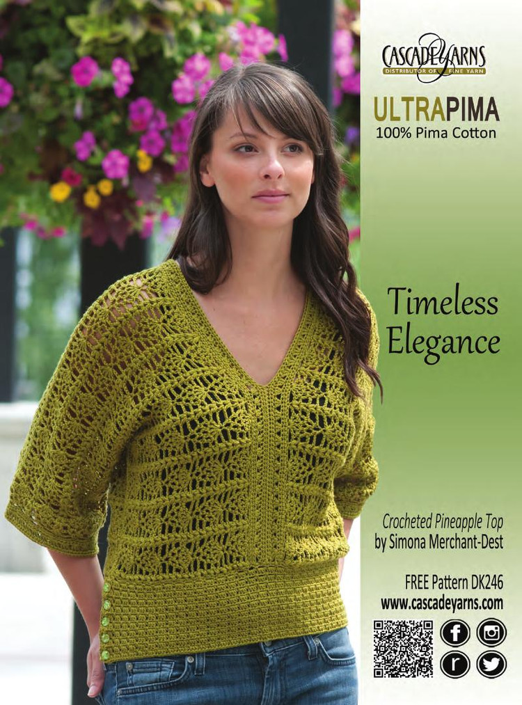 Interweave Crochet  Summer 2015 - 輕描淡寫 - 輕描淡寫