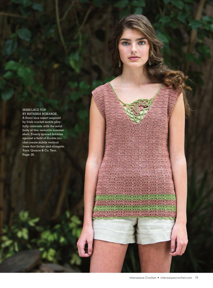 Interweave Crochet  Summer 2015 - 輕描淡寫 - 輕描淡寫