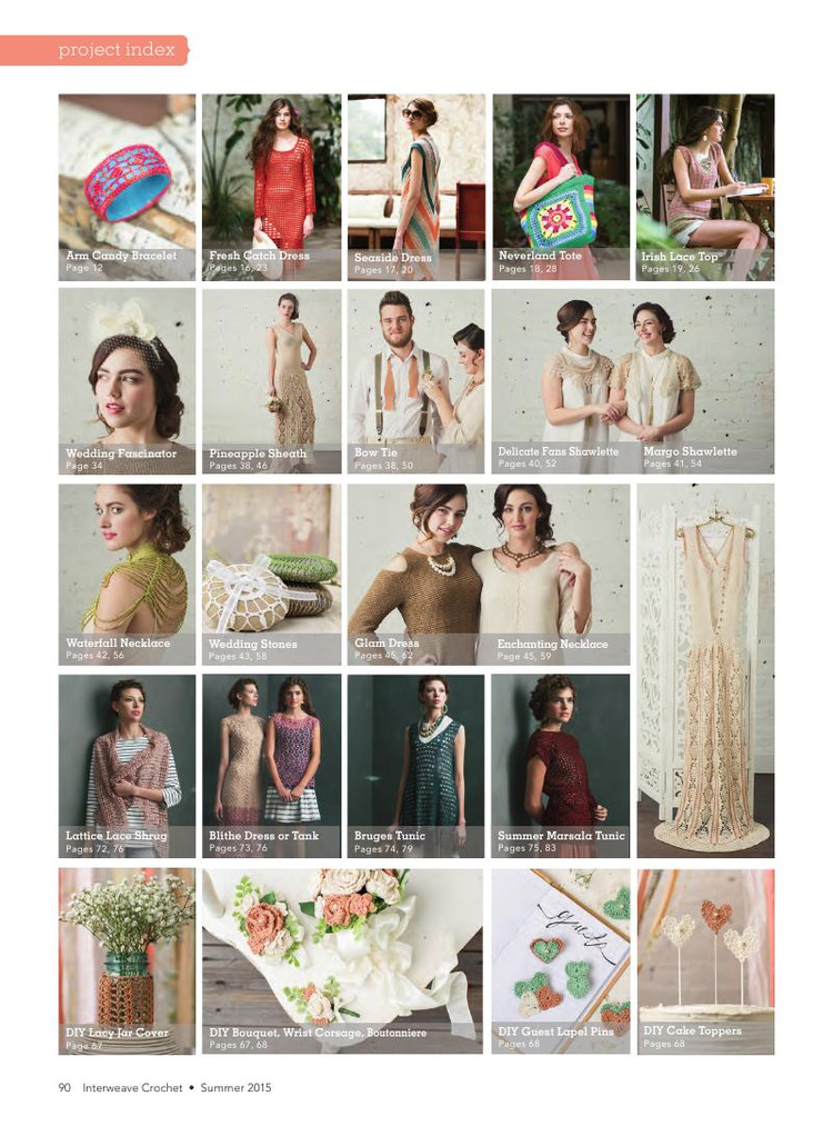 Interweave Crochet  Summer 2015 - 輕描淡寫 - 輕描淡寫