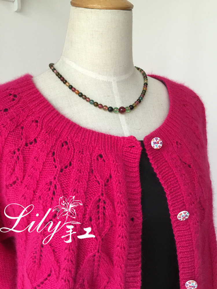 【Lily手工】--艷陽天--羊絨經(jīng)典開衫 - Lily - Lily的手工編織天地