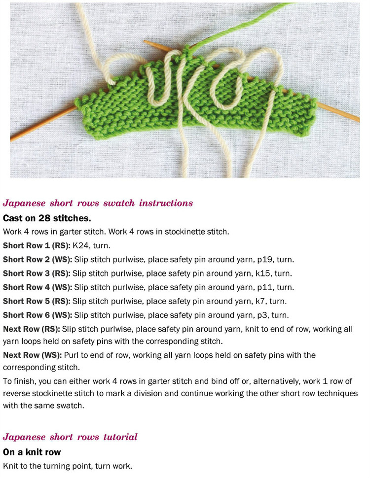 Short Row Knits: A Master Workshop with 20 Learn-as-You-Knit Projects 2015 - 輕描淡寫(xiě) - 輕描淡寫(xiě)