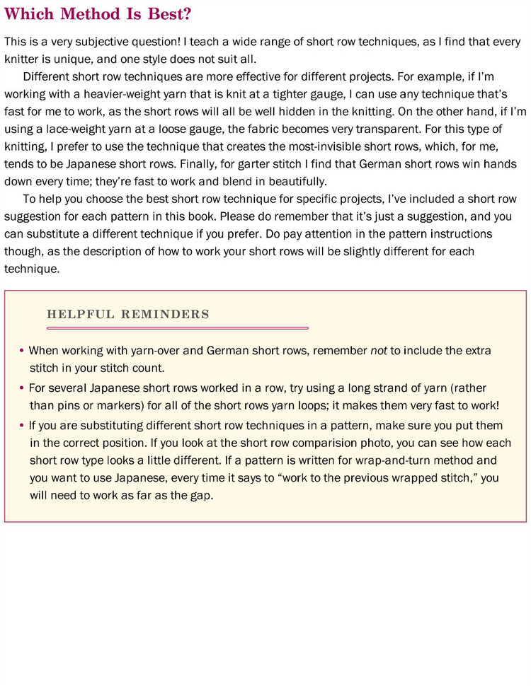 Short Row Knits: A Master Workshop with 20 Learn-as-You-Knit Projects 2015 - 輕描淡寫(xiě) - 輕描淡寫(xiě)