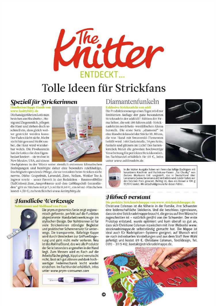 The Knitter №13 2013 - 輕描淡寫 - 輕描淡寫