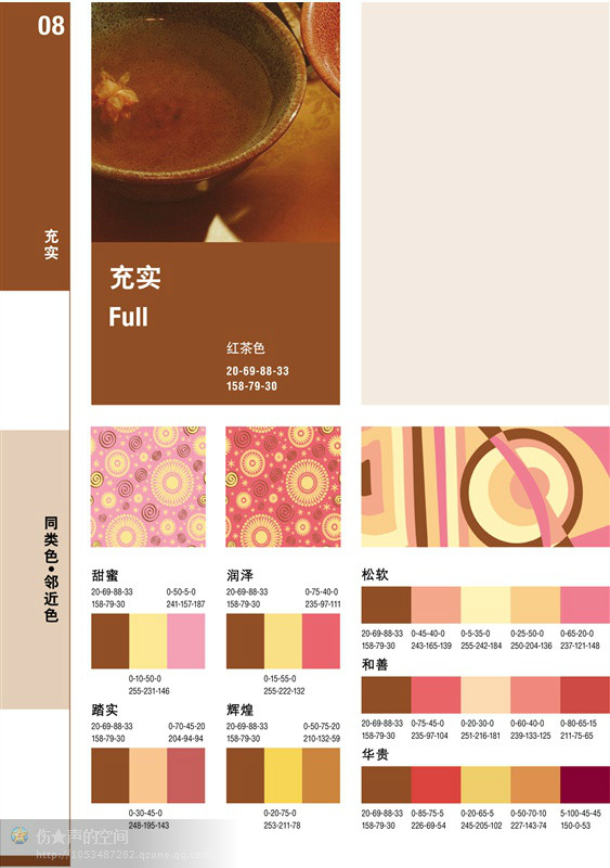 【轉(zhuǎn)載】最好的一套配色方案----方便各位朋友保存 - 荷塘秀色 - 茶之韻