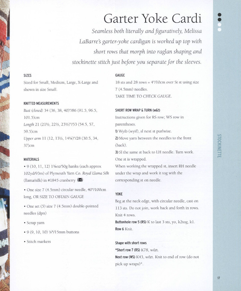 Vogue Knitting 2013 (1) - 紫蘇 - 紫蘇的博客