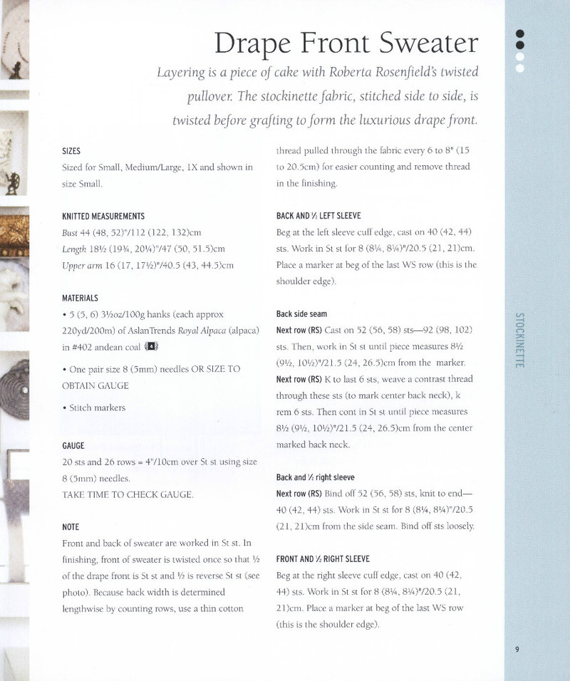 Vogue Knitting 2013 (1) - 紫蘇 - 紫蘇的博客