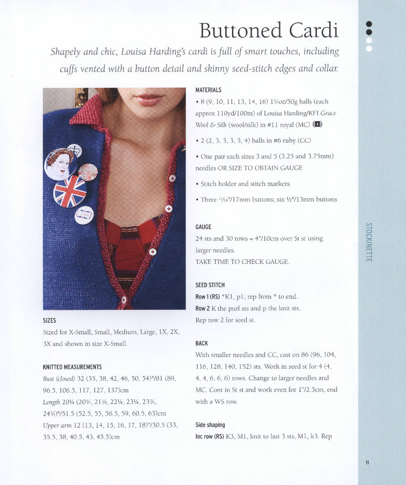 Vogue Knitting 2013 (1) - 紫蘇 - 紫蘇的博客