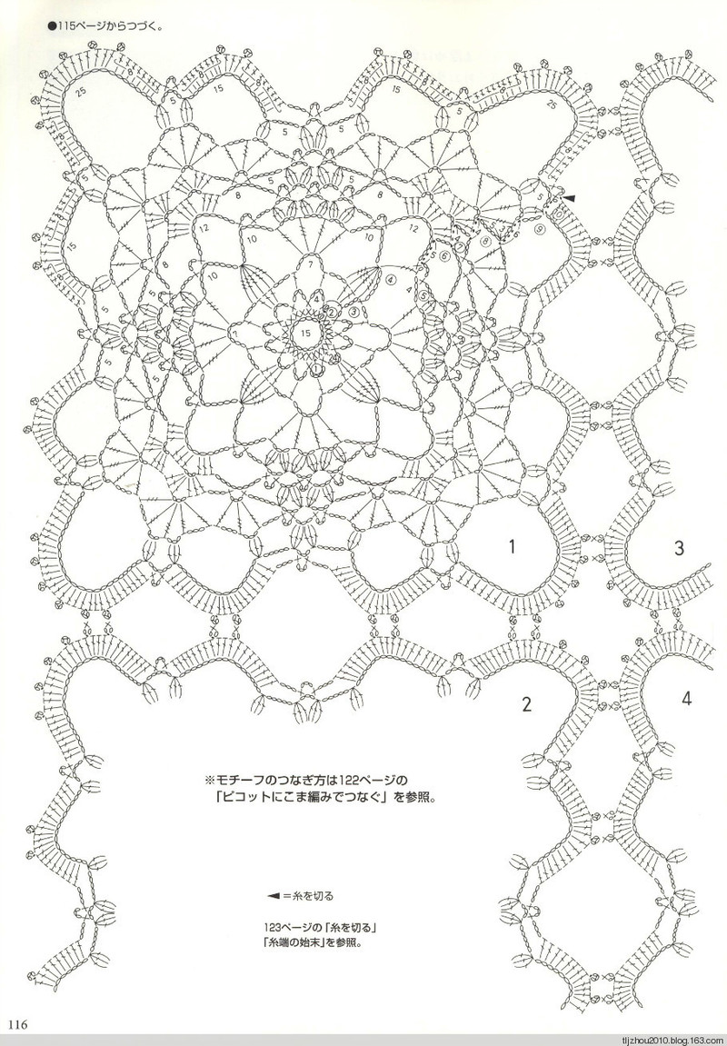 Suteki Pineapple Crochet Laces 2011 - 紫蘇 - 紫蘇的博客