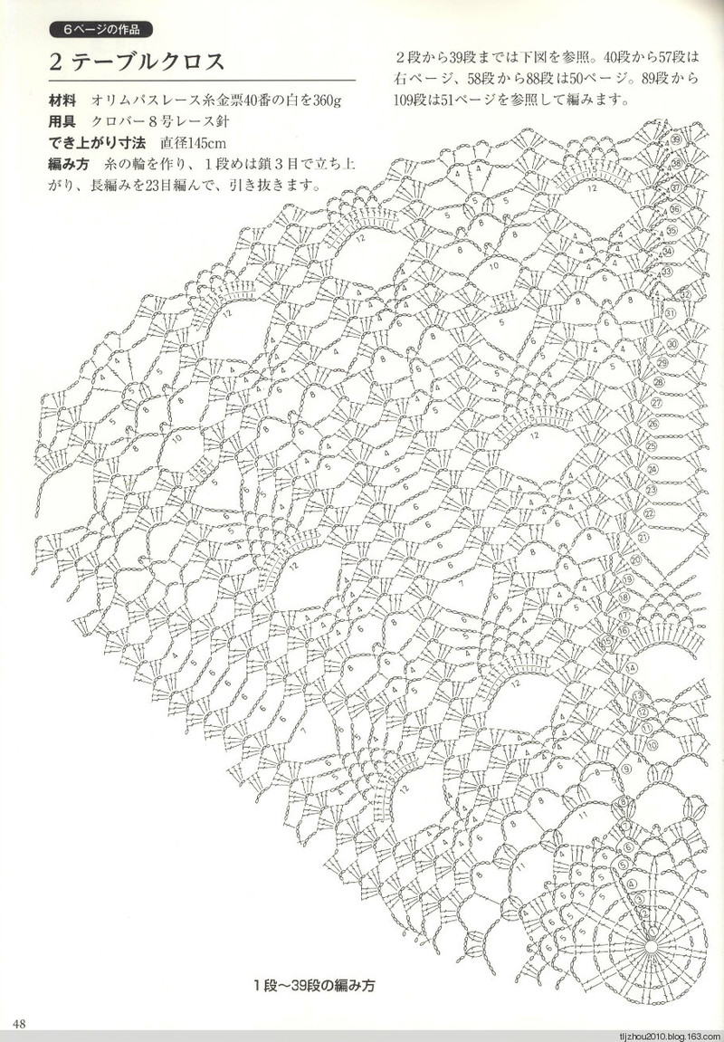 Suteki Pineapple Crochet Laces 2011 - 紫蘇 - 紫蘇的博客
