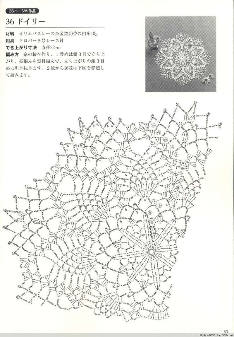 Suteki Pineapple Crochet Laces 2011 - 紫蘇 - 紫蘇的博客