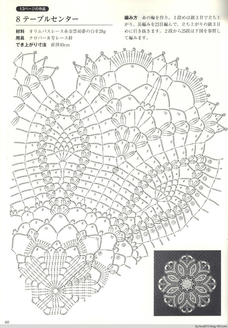 Suteki Pineapple Crochet Laces 2011 - 紫蘇 - 紫蘇的博客