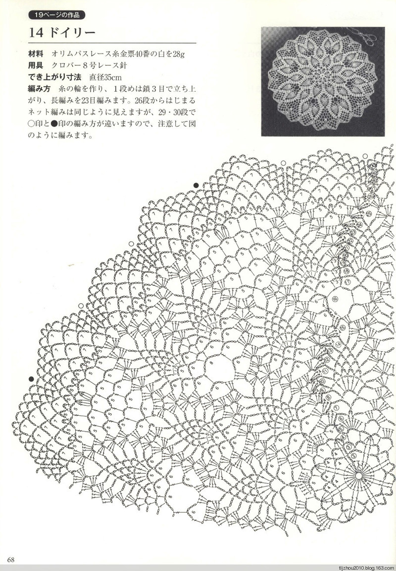 Suteki Pineapple Crochet Laces 2011 - 紫蘇 - 紫蘇的博客
