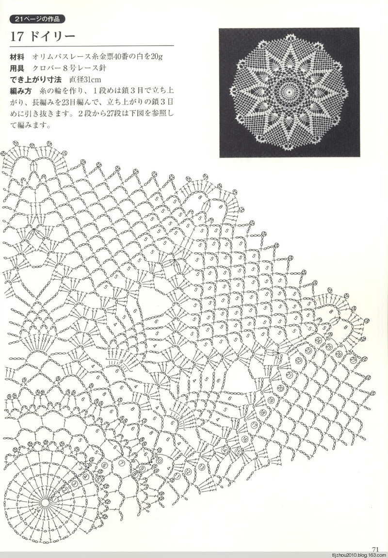 Suteki Pineapple Crochet Laces 2011 - 紫蘇 - 紫蘇的博客