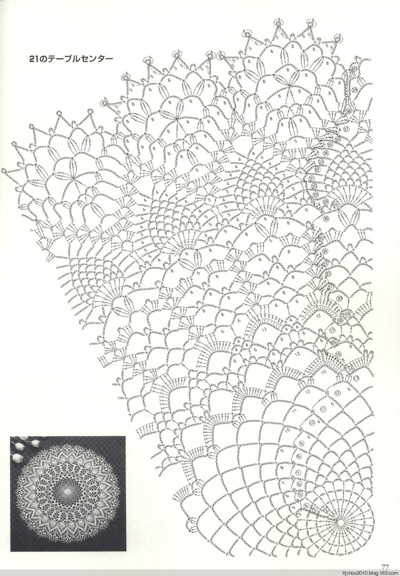 Suteki Pineapple Crochet Laces 2011 - 紫蘇 - 紫蘇的博客