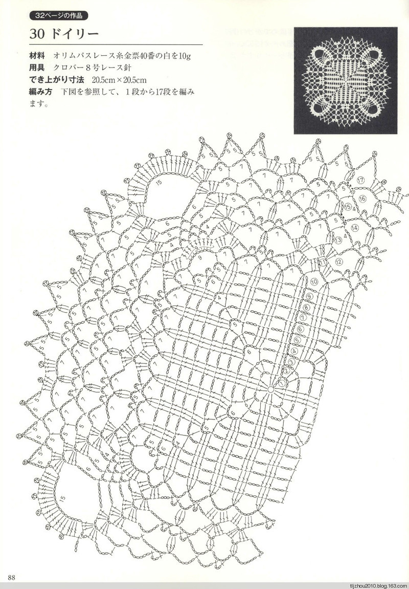 Suteki Pineapple Crochet Laces 2011 - 紫蘇 - 紫蘇的博客