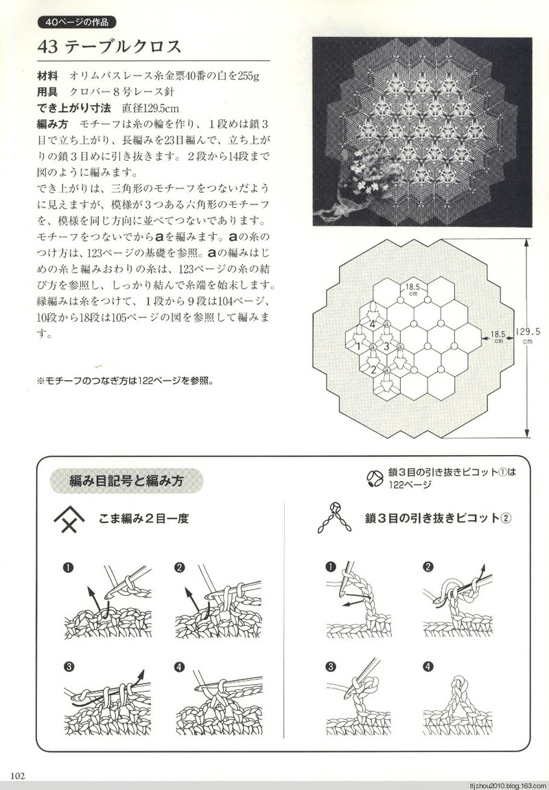 Suteki Pineapple Crochet Laces 2011 - 紫蘇 - 紫蘇的博客