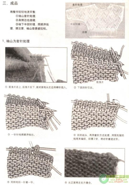 袖子編織規(guī)律 - choiyoba - 卑塵    縷
