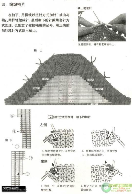 袖子編織規(guī)律 - choiyoba - 卑塵    縷