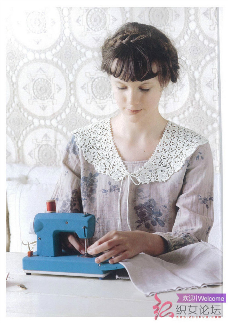 Tippet of crocheted lace NV 80249 2012 - 紫蘇 - 紫蘇的博客