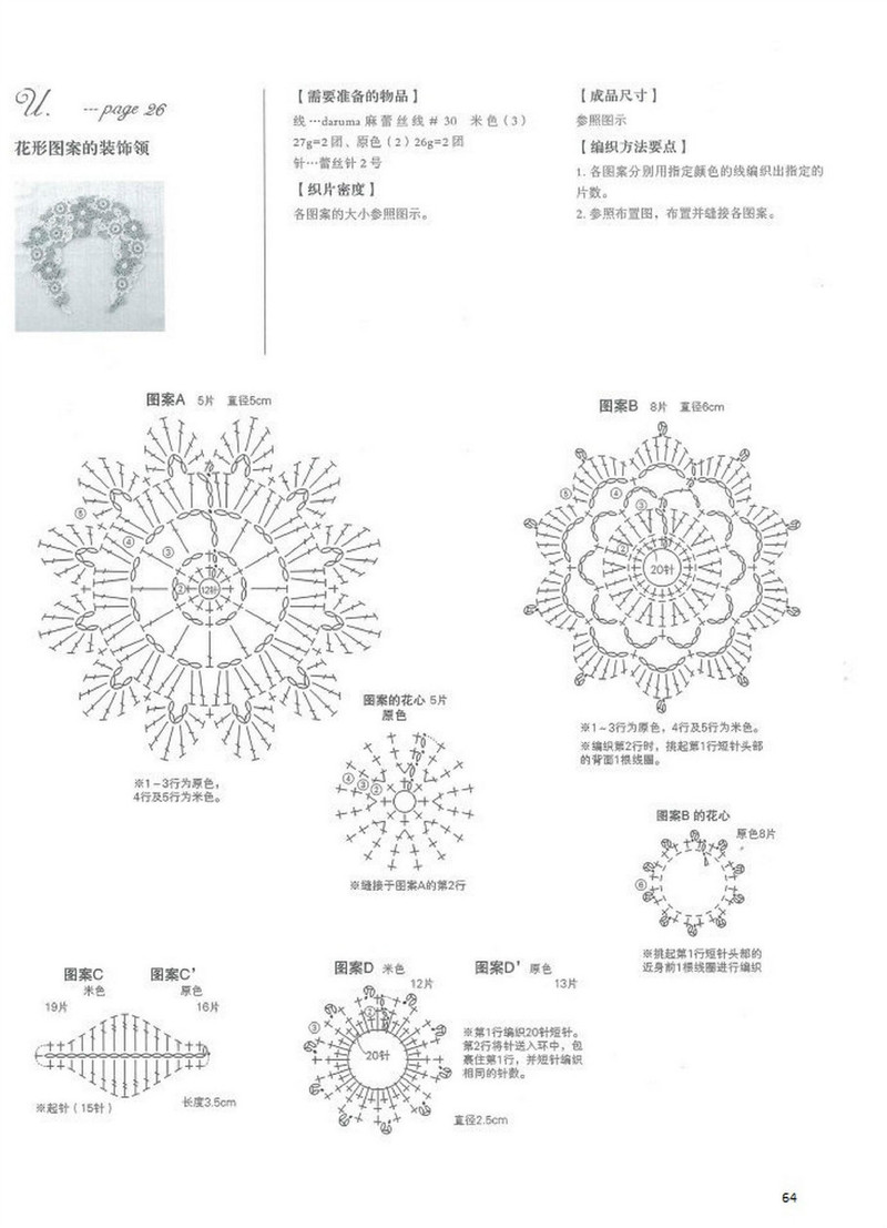 Tippet of crocheted lace NV 80249 2012 - 紫蘇 - 紫蘇的博客