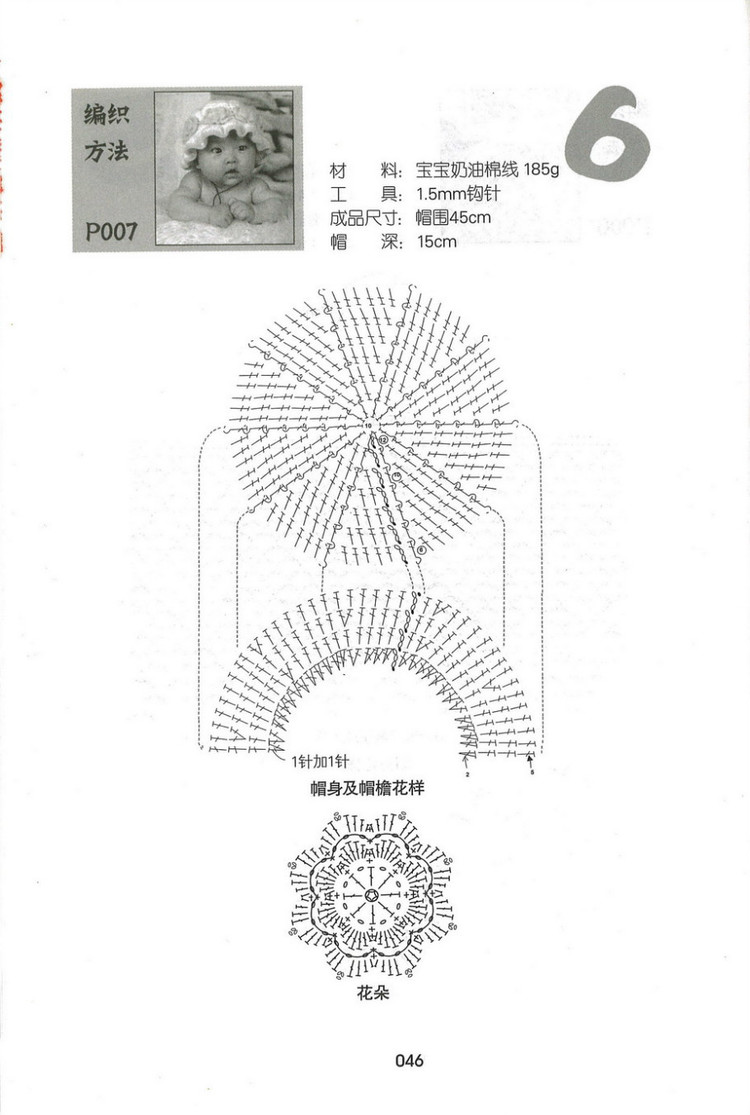 手編新版寶寶鞋·寶寶帽 - 紫藤花瓣 - 月下紫藤