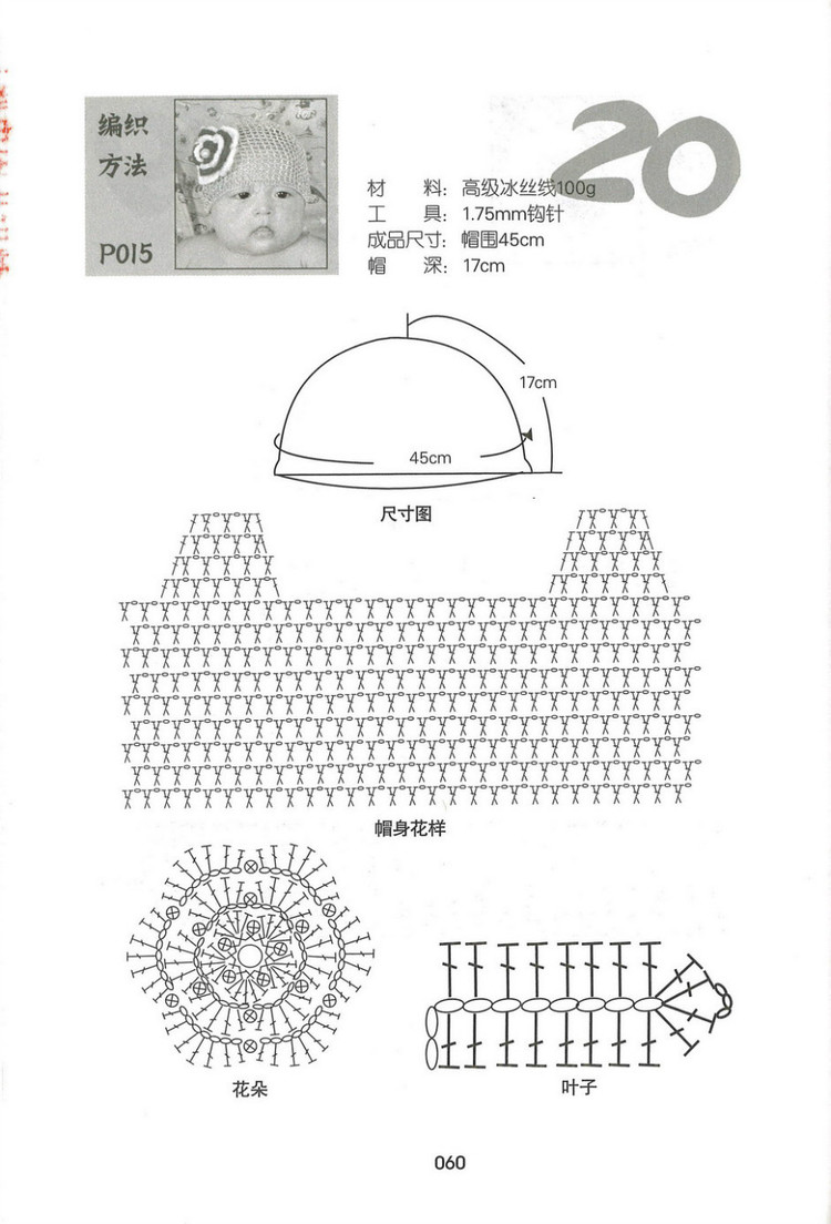 手編新版寶寶鞋·寶寶帽 - 紫藤花瓣 - 月下紫藤