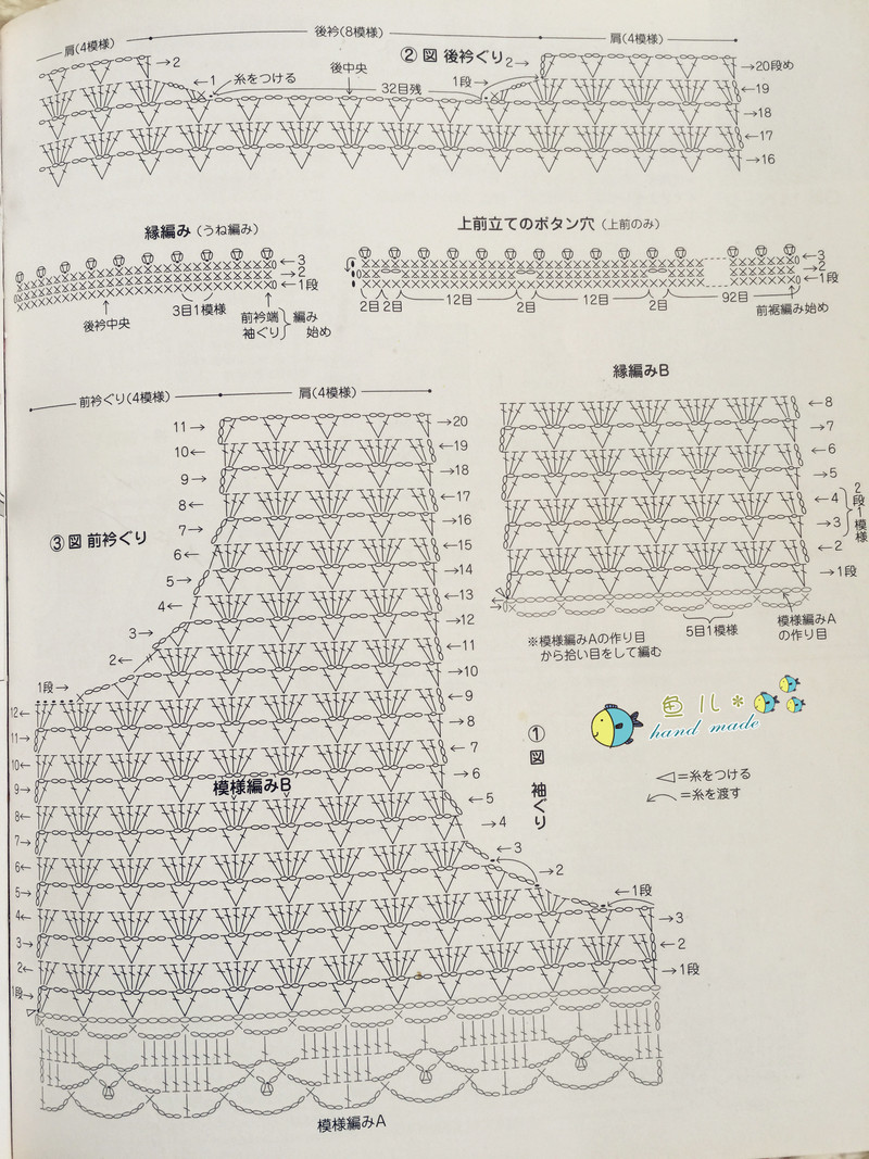 紫霞~~~長款開衫背心  36 - 魚兒 - 魚兒的小溪