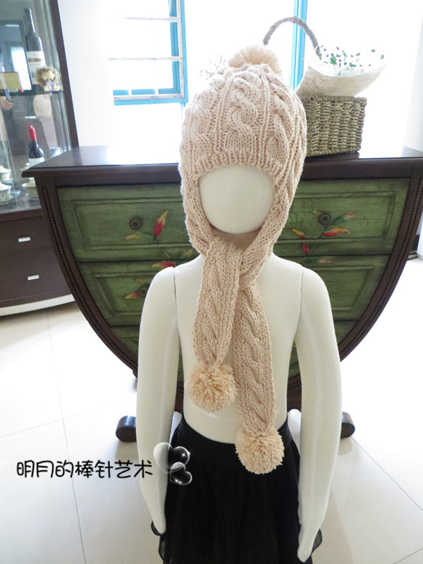 經(jīng)典可愛護(hù)耳帽0-3歲（零基礎(chǔ)視頻+真人秀） - 明月的棒針?biāo)囆g(shù) - 明月的棒針?biāo)囆g(shù)
