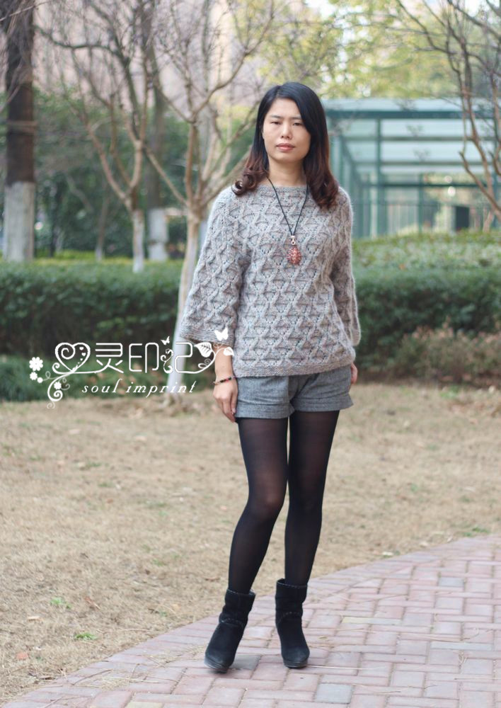 【心靈印記】南風——仿RICHMORE上的一款毛衣 - 心靈印記 - 指間紗