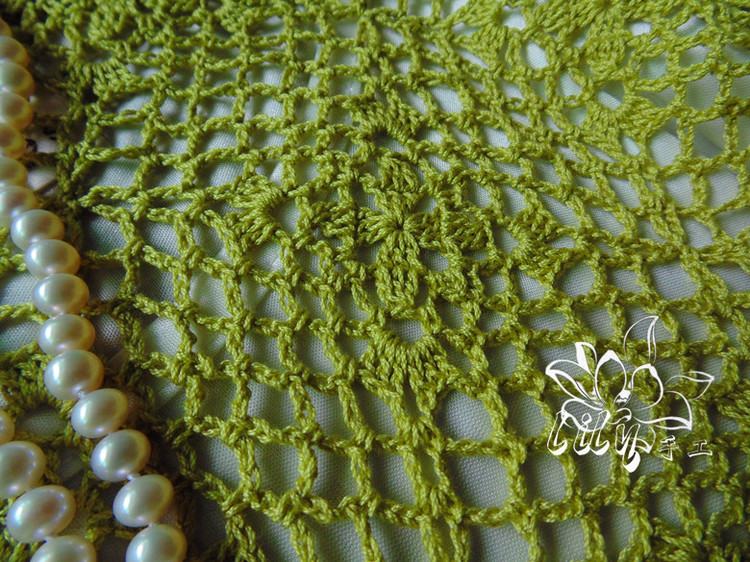 【Lily手工】--如茵--清新拼花蕾絲上衣 - Lily - Lily的手工編織天地