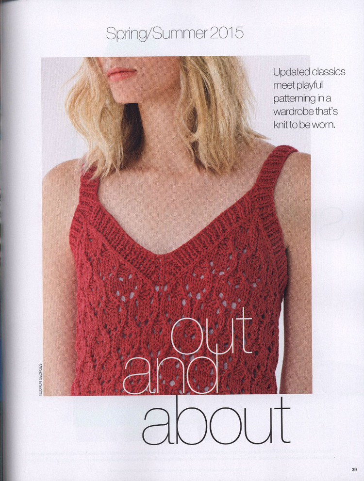 Vоguе Knitting Internаtiоnаl Spring/Summer 2015 - 輕描淡寫 - 輕描淡寫