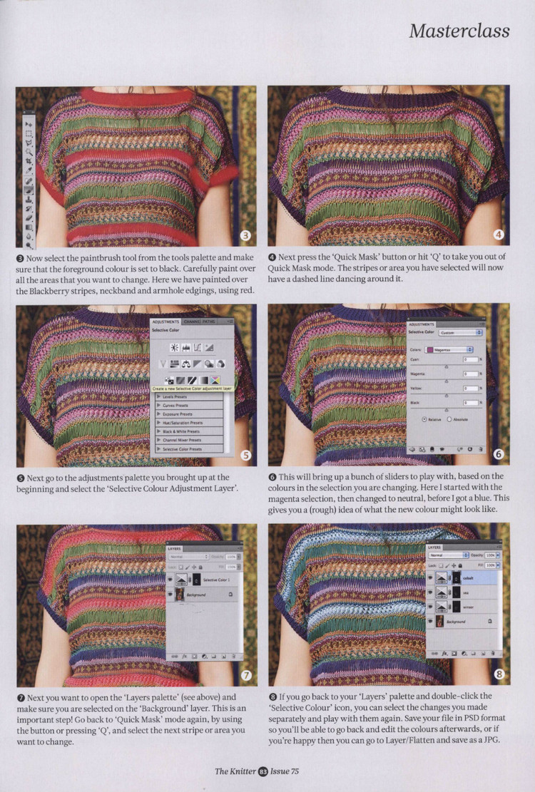 The Knitter №75 2014 - 輕描淡寫 - 輕描淡寫