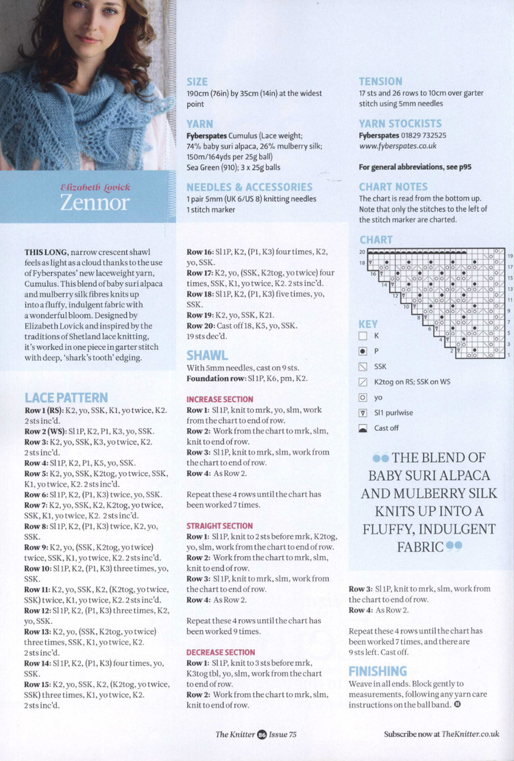 The Knitter №75 2014 - 輕描淡寫 - 輕描淡寫